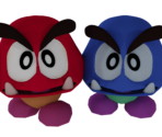 Red Goomba & Blue Goomba