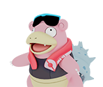 #080 Slowbro (Training Style)