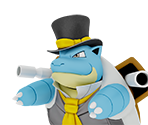 #0009 Blastoise (Tuxedo Style)