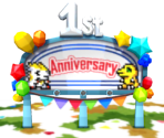 1st Anniversary Celebration Sign