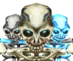 #001 Skeleton / #093 Demon Skeleton / #100 Steel Skeleton