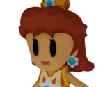 Daisy (Strikers Prototype, Paper Mario-Style)