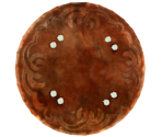 Large Leather Shield