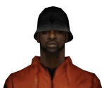 Orange Hoodie Man