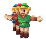 Link (Zelda 2, Voxel)