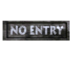 No Entry Sign