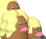 #0051 Dugtrio (Alolan)