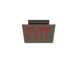 Exit Sign (Hallway)