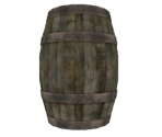 Dark Wood Barrel