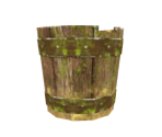 Dark Wood Pail