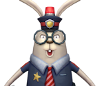 Megaphone Police Officer