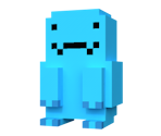 #0195 Quagsire (Voxel)