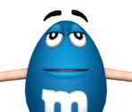 Blue / Yellow M&M