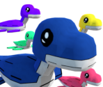 Dorrie (Super Mario 64, Plush-style)