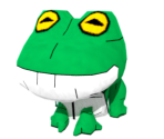 Frog (Super Mario Odyssey, Plush-style)