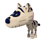 Zebra (The Adventures of Super Mario Bros. 3, Plush-style)