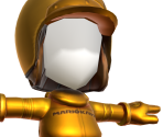 Gold Mii Racing Suit