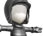 Silver Mii Racing Suit