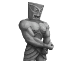 Tiki Torch Statue