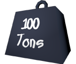 100 Ton Weight