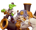 Baron Revilgaz & Fleet Master Seahorn