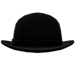 Black Bowler Hat