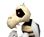 Dry Bones (Super Mario World, Nintendo 64-Style)