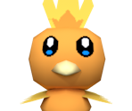 #0255 Torchic (Nintendo 64-Style)