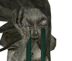 Crying Alice Statue