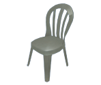 Chair (White Plastic)